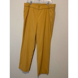 Avenue Mustard Yellow Pants- Size 14